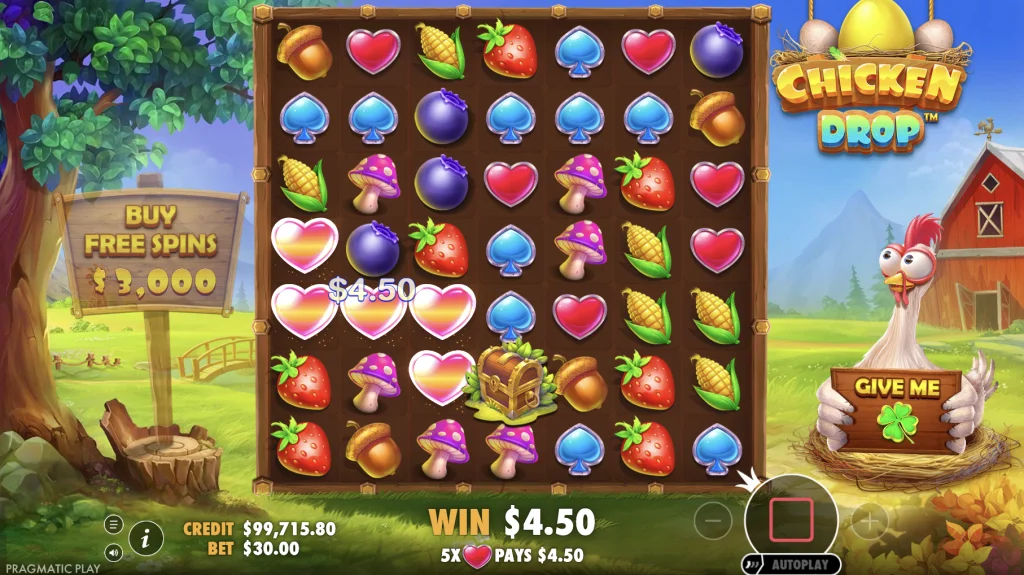 Chicken Drop Spiel