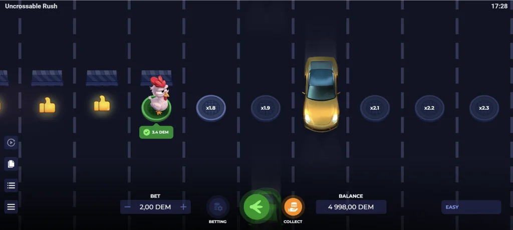 Uncrossable Rush