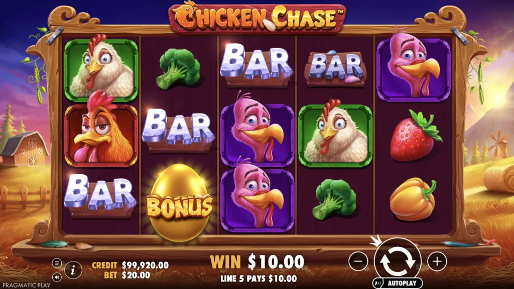 Chicken Chase Spiel