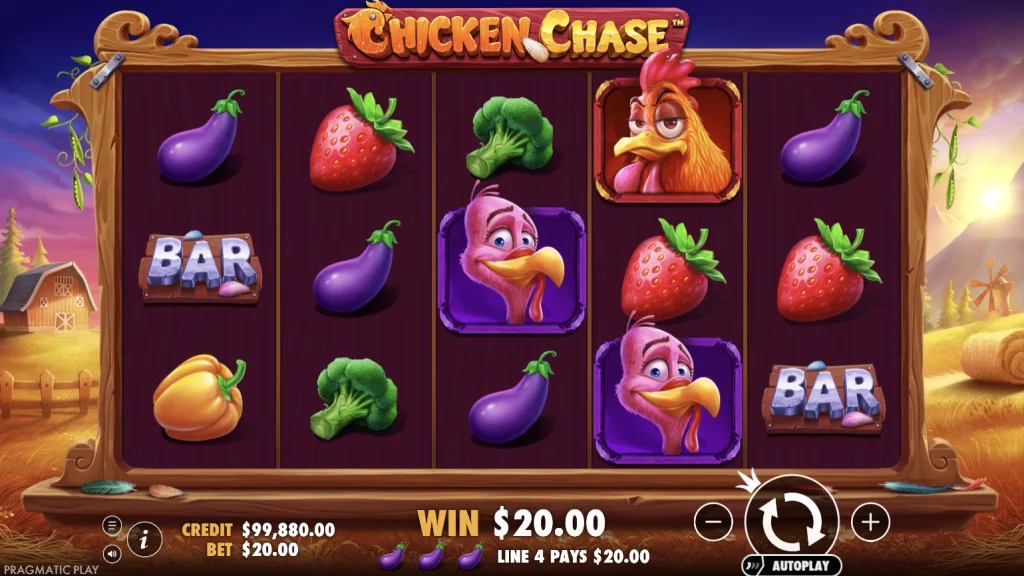 Chicken Chase Glücksspiel