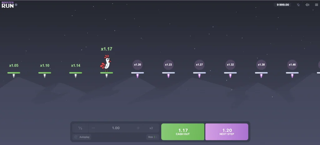 Rooster Run Spiel