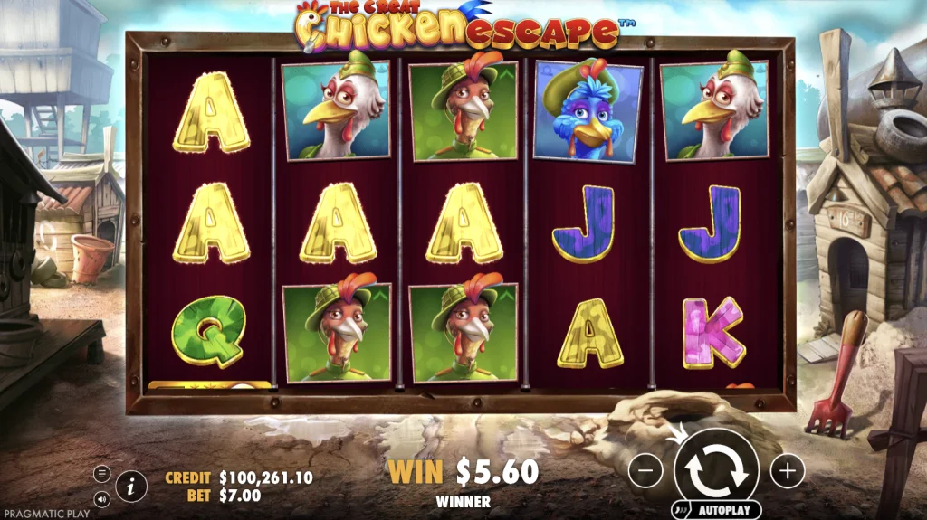 The Great Chicken Escape Spiel