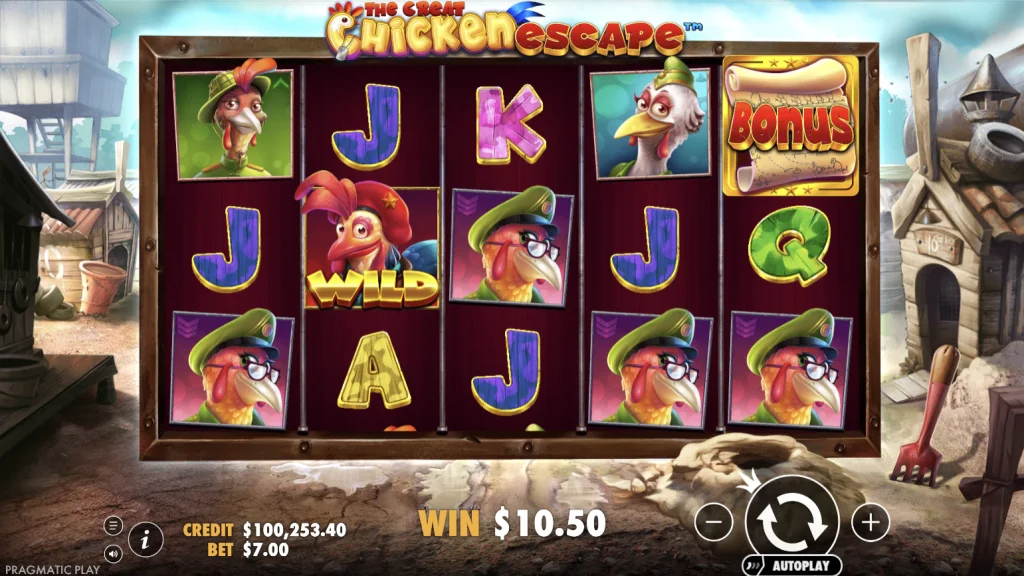 The Great Chicken Escape Glücksspiel