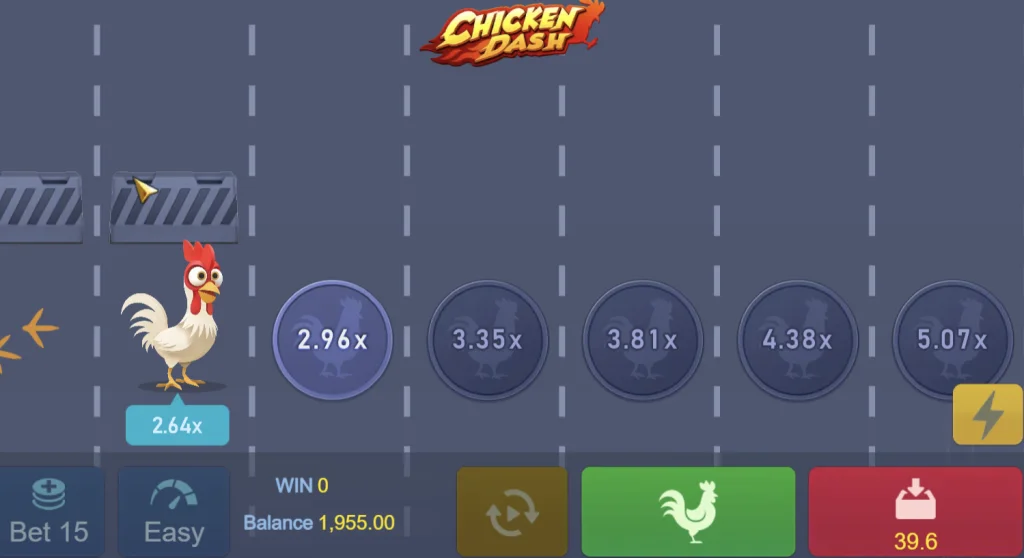 Chicken Dash Spiel