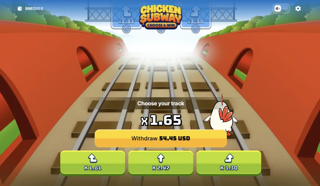 Chicken Subway Spiel