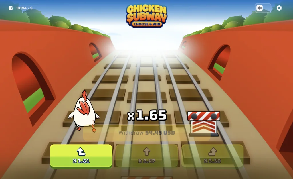 Chicken Subway Demo
