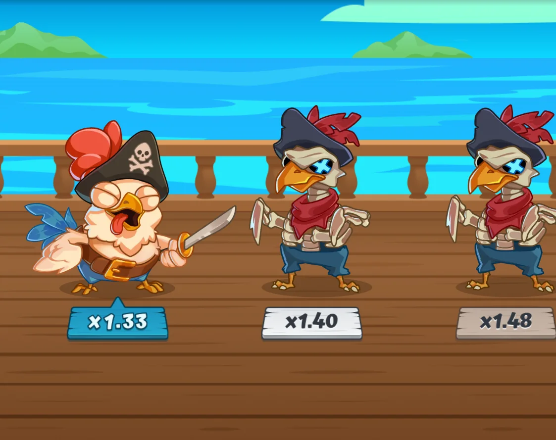 Chicken Pirate Spiel Demo